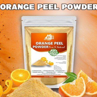 Ordershock Premium Orange Peel Powder Natural Exfoliating Agent for Brighter Skin(100 g)