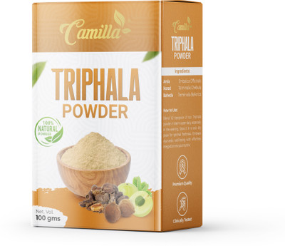 Camilla Triphala powder Pure And Natural Makes Skin Soft, Smooth With Vitamin C(100 g)