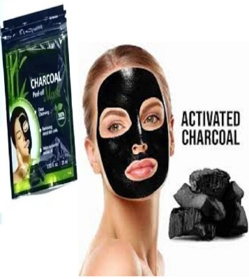 Luipui LATEST CHARCOAL FACE MASK 6 PCS PACK OF 1(130 g)