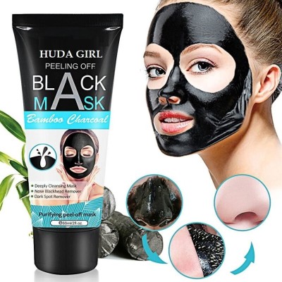 K3NTERPRISES Charcoal Anti-Blackhead Suction Mask Cream(130 ml)