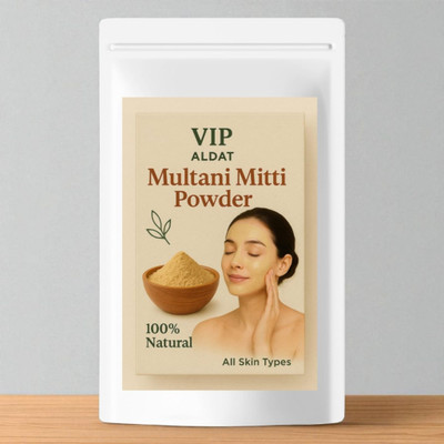 VIP ALDAT Multani Mitti Oil Control Face Mask With Cooling Mint For Smooth Soft Skin(400 g)