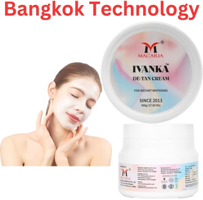 MACARIA IVANKA Quick Radiance Detan Booster Face Pack Mask 3 in 1(500 g)