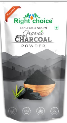 RIGHT CHOICE Pure Organic ACTIVATED Charcoal Powder For Skin & Face Care|Cleansing|Detox|(25 g)