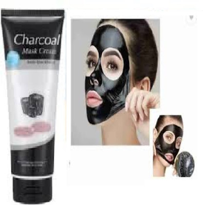Luipui amazing charcoal peel of mask for beauty of face pack of 1(130 g)