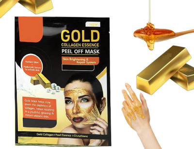 Sheny Golden Glow Peel-off Mask for Instant Glow, burithening skin(25 ml)