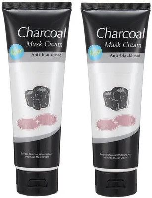 Emijun Charcoal Peel Off Mask Face Mask for All Skin Types Blackhead Remover Mask(260 ml)