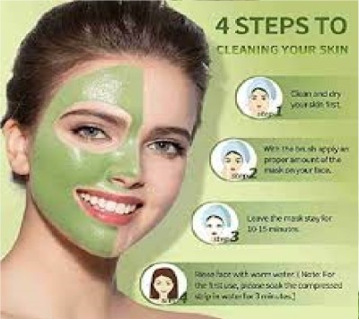 Luipui green tea face mask mud trending best man and women(40 g)