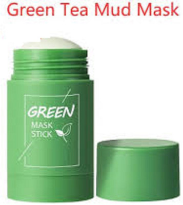 Luipui green tea mud stick mask for face pack of 1(40 g)