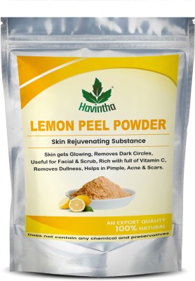 Havintha Natural Lemon Peel Powder for Face Pack | Bright Skin(227 g)