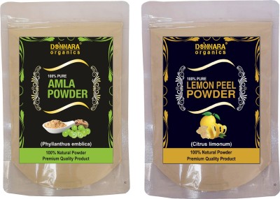 Donnara Organics Amla Powder & Lemon Peel Powder(300 g)