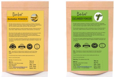 BIndian Banana Powder & Cucumber Powder Pack of 2(50 g)