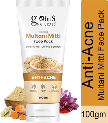 Globus Naturals Anti Acne Multani Mitti Face Pack(100 g)