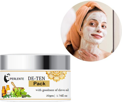 PERLENTE D-Tan Face Pack For Tan Removal(50 g)