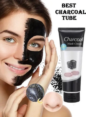 Jiwoo Women Activated Charcoal Peel Off Mask For Tan Removal Pack Of 1(130 g)