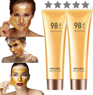 AYYIASHI Gold Peel-Off Mask with Anti-Pollution and Brightening Formula(120 ml)