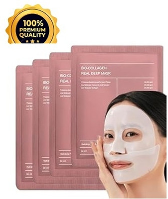 Emmqura Bio-Collagen Real Deep Mask - Hydrating Overnight Solution Mask(38 g)
