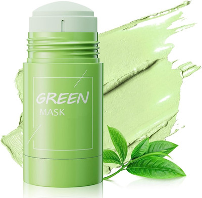 Luster Shine Green Tea Cleansing Mask Stick For Face | Blackheads(40 g)
