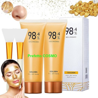 Prefetto COSMO Double the Results with Gold Peel Mask Duo(160 ml)