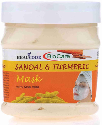 BEAUCODE BioCare SANDAL & TURMERIC FACE MASK FOR GLOWING SKIN(250 ml)
