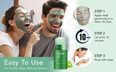 Luster Shine Solid Mask Moisturizing Acne Deep Pore Cleansing(40 g)