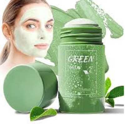Luipui best reduce pimples green tea mask stick pack of 1(40 g)