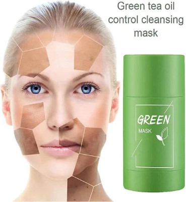 Luipui fantastic for face glow green tea stick amazing gives radiance glow pack of 1(40 g)