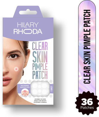 Hilary Rhoda Clear Skin Pimple Patch | Absorbs Pimple Overnight & Reduces Excess Oil - 36Pcs(36 g)