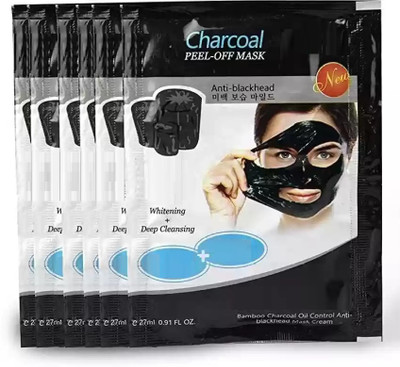 AFARAXIA Naturals charcaol Peel off Mask Enriched with Fruits Extract and Vitamin-E(162 ml)