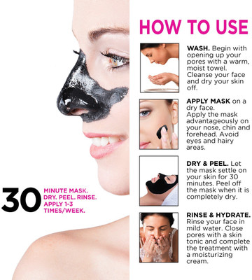 Yuency Charcoal Mask Cream Anti Blackhead, Tube(130 ml)
