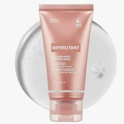 BIFRRUTANT Over Night Bio Collagen Mask for Skin Softness and Repair(75 ml)