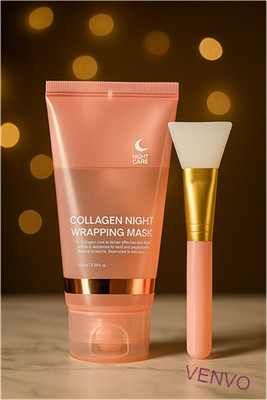 venvo Night Collagen Tightening Peel Mask + Brush(100 ml)