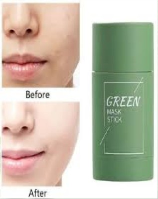 Luipui green tea mud face pack long lasting pack of 1(40 g)