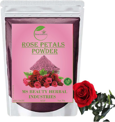 Beautoherb pure Natural Rose Powder for face pack for skin(400 g)
