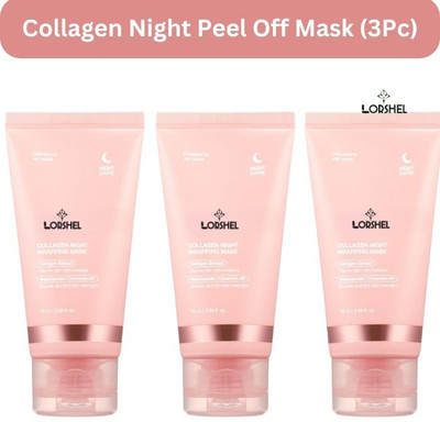 LORSHEL Collagen Night Mask for Improving Skin Elasticity(210 ml)
