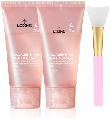 LORSHEL Collagen Night Peel Off Mask for Reducing Pores Authentic(150 ml)