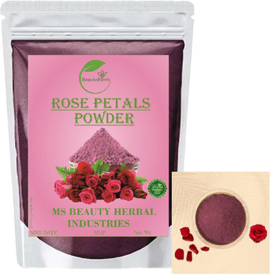 Beautoherb Glow Rose Petal Powder for face pack soft(300 g)