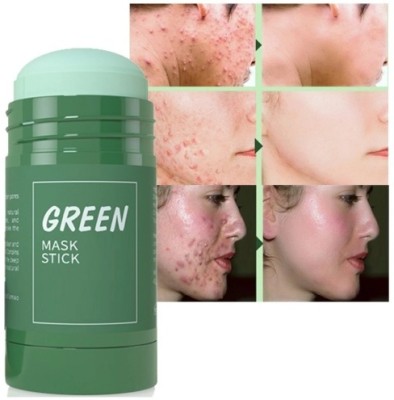 Wonholli Green Mask Stick Facial Mask For Pimples/anti Aging/acne(40 g)