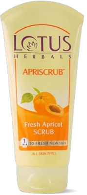 LOTUS HERBALS Apriscrub, Fresh Apricot Scrub(180 g)