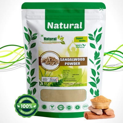 Natural Health and Herbal Products High-Quality Sandalwood Powder for Sacred Rituals - Face pack | Skin whitening(100 g)
