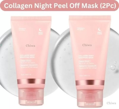 CHIWA Night Wrapping Peel-Off Collagen Mask for Skin Hydrated Glow(150 ml)