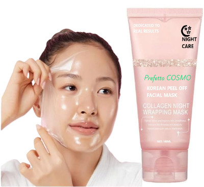 Prefetto COSMO Restore Youthful Glow with Collagen Night Peel Off Mask(100 ml)