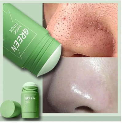 GFSU - GO FOR SOMETHING UNIQUE Green Tea Mask Stick | Deep Cleansing Face Mask for Hydrated and Clear Skin(40 g)