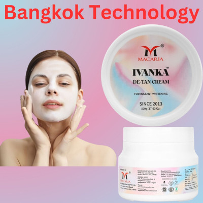 MACARIA Express Glow & Tan Vanisher Face Pack Mask 3 in 1(500 g)