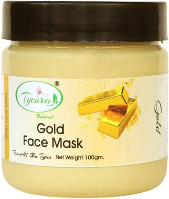 Tyeora Gold Face Mask for all skin type Net Weight(100 ml)