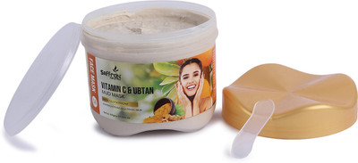 Saffron Naturals Vitamin C & Ubtan Mud Mask for Face with Glutathione(250 g)