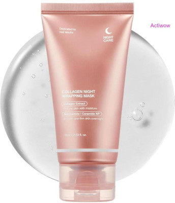 Actiwow Collagen Night Wrapping Mask with Quick Absorption(100 ml)