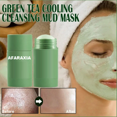 AFARAXIA best Green Tea Purifying Original Clay Stick Mask Oil Control(40 ml)