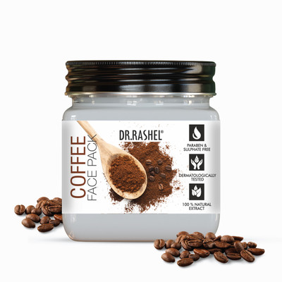DR.RASHEL Coffee Face Pack For Skin with Coffee & Vitamins | Energizing & Re-Sculpting(380 ml)