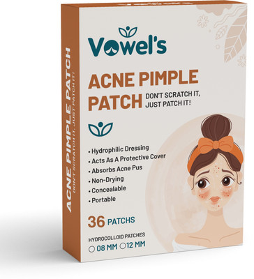 Anatomicals VOWEL'S Acne Pimple Patches for Face 36 Dots(72 g)