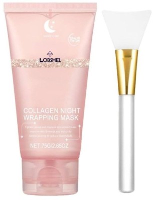 LORSHEL Collagen Night Mask for Improving Skin Texture and Tone OG(75 ml)